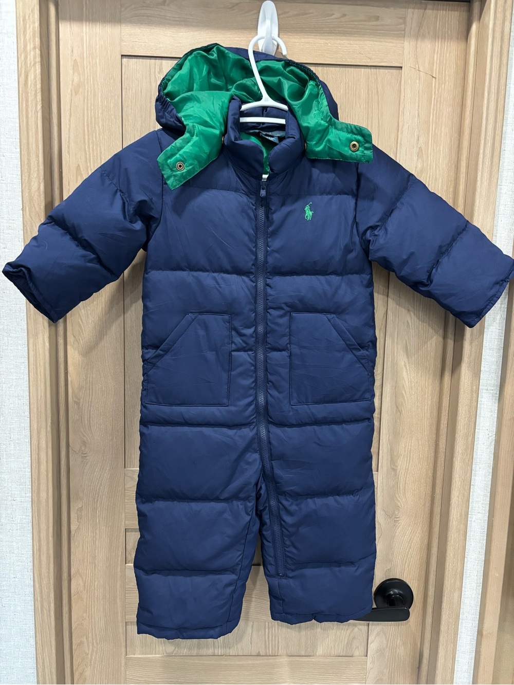 Polo Ralph Lauren Baby Bunting Snowsuit Size 18m Navy